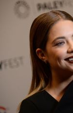 ASHLEY BENSON at Paleyfest New York 2015 for Pretty Little Liars 10/11/2015