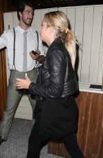 ASHLEY BENSON at The Nice Guy in Beverly Hills 09/30/2015