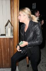 ASHLEY BENSON at The Nice Guy in Beverly Hills 09/30/2015