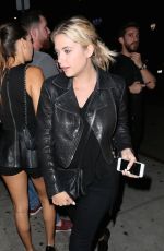 ASHLEY BENSON at The Nice Guy in Beverly Hills 09/30/2015