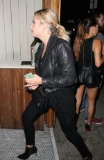 ASHLEY BENSON at The Nice Guy in Beverly Hills 09/30/2015