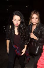 ASHLEY BENSON Leaves Le Jardin Night Club in Hollywood 10/29/2015