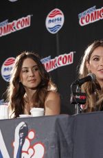 ASHLEY BENSON, LUCY HALE and SHAY MITCHELL at New York Comic-con 10/09/2015