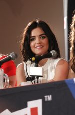 ASHLEY BENSON, LUCY HALE and SHAY MITCHELL at New York Comic-con 10/09/2015