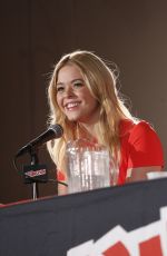 ASHLEY BENSON, LUCY HALE and SHAY MITCHELL at New York Comic-con 10/09/2015