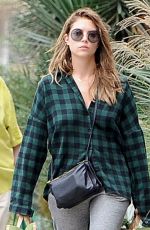 ASHLEY BENSON Out and About in Los Angeles 10/16/2015