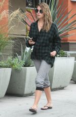 ASHLEY BENSON Out and About in Los Angeles 10/16/2015