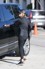 ASHLEY BENSON Out in Los Angeles 10/21/2015