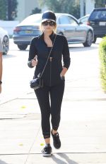 ASHLEY BENSON Out in Los Angeles 10/21/2015
