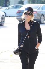 ASHLEY BENSON Out in Los Angeles 10/21/2015