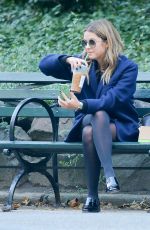 ASHLEY BENSON Out in New York 10/11/2015