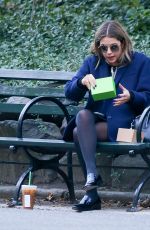 ASHLEY BENSON Out in New York 10/11/2015