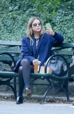 ASHLEY BENSON Out in New York 10/11/2015