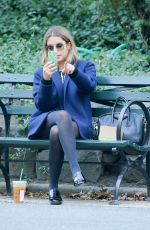 ASHLEY BENSON Out in New York 10/11/2015