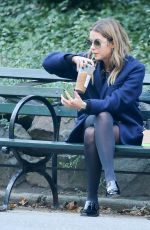 ASHLEY BENSON Out in New York 10/11/2015