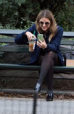 ASHLEY BENSON Out in New York 10/11/2015