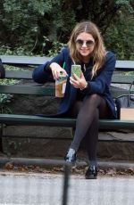 ASHLEY BENSON Out in New York 10/11/2015
