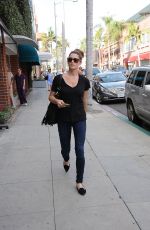 ASHLEY GREENE at a Nail Salon in Los Angeles 10/23/2015