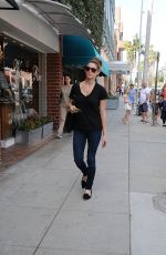 ASHLEY GREENE at a Nail Salon in Los Angeles 10/23/2015