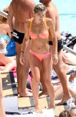 ASHLEY HART in Bikini at a Pool on Bondi Beach 10/25/2015