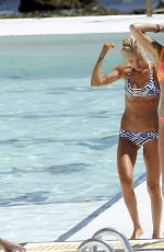 ASHLEY HART in Bikini at a Pool on Bondi Beach 10/25/2015