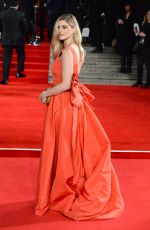 ASHLEY JAMES at Spectre Premiere in London 10/26/2015