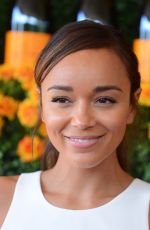 ASHLEY MADEKWE at 2015 Veuve Clicquot Polo Classic in Pacific Palisades 10/17/2015