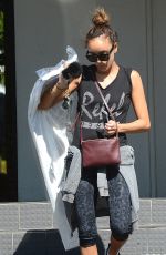 ASHLEY MADEKWE Out and About in Los Angeles 10/07/2015