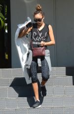 ASHLEY MADEKWE Out and About in Los Angeles 10/07/2015