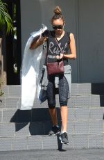 ASHLEY MADEKWE Out and About in Los Angeles 10/07/2015