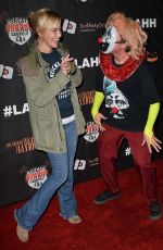 ASHLEY SCOTT at Los Angeles Haunted Hayride Black Carpet Premiere Night in Los Angeles 10/04/2015