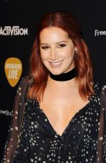 ASHLEY TISDALE at Guitar Hero Live Launch Party in Los Angeles 10/19/2015