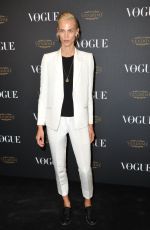 AYMELINE VALADE at Vogue’s 95th Anniversary Party in Paris 10/03/2015
