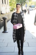 BAILEE MADISON Out and About in Washington 10/19/2015