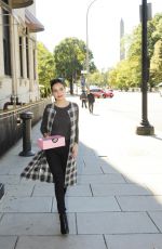 BAILEE MADISON Out and About in Washington 10/19/2015