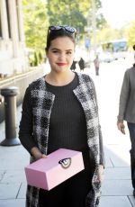 BAILEE MADISON Out and About in Washington 10/19/2015