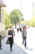 BAILEE MADISON Out and About in Washington 10/19/2015