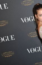 BARBARA PALVIN at Vogue’s 95th Anniversary Party in Paris 10/03/2015