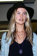 BEHATI PRINSLOO on Ripped Jeans Arrives at LAX Airport in Los Angeles 10/11/2015