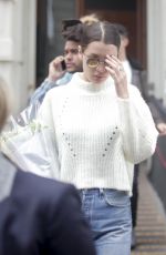 BELLA HADID Out and About in New York 10/09/2015
