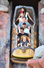 BELLA THORNE and Gregg Sulkin at Disneyland 09/06/2015