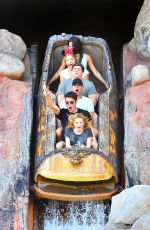BELLA THORNE and Gregg Sulkin at Disneyland 09/06/2015