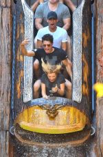 BELLA THORNE and Gregg Sulkin at Disneyland 09/06/2015