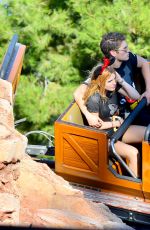BELLA THORNE and Gregg Sulkin at Disneyland 09/06/2015
