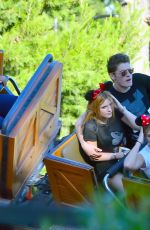 BELLA THORNE and Gregg Sulkin at Disneyland 09/06/2015