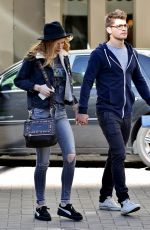 BELLA THORNE and Gregg Sulkin Out and About in Vancouver 10/05/2015