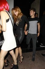 BELLA THORNE Arrives at Beso Restaurant to Celebrates Her Birthday 10/08/2015