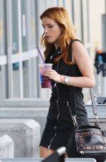 BELLA THORNE at Vancouver International Airport 10/08/2015