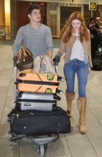 BELLA THORNE at Vancouver International Airport 10/12/2015