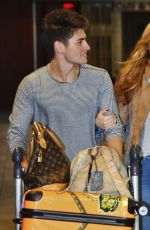 BELLA THORNE at Vancouver International Airport 10/12/2015